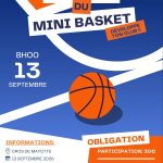 Affiche du Forum du Mini Basket, 13 septembre 2026, CROS de Mayotte