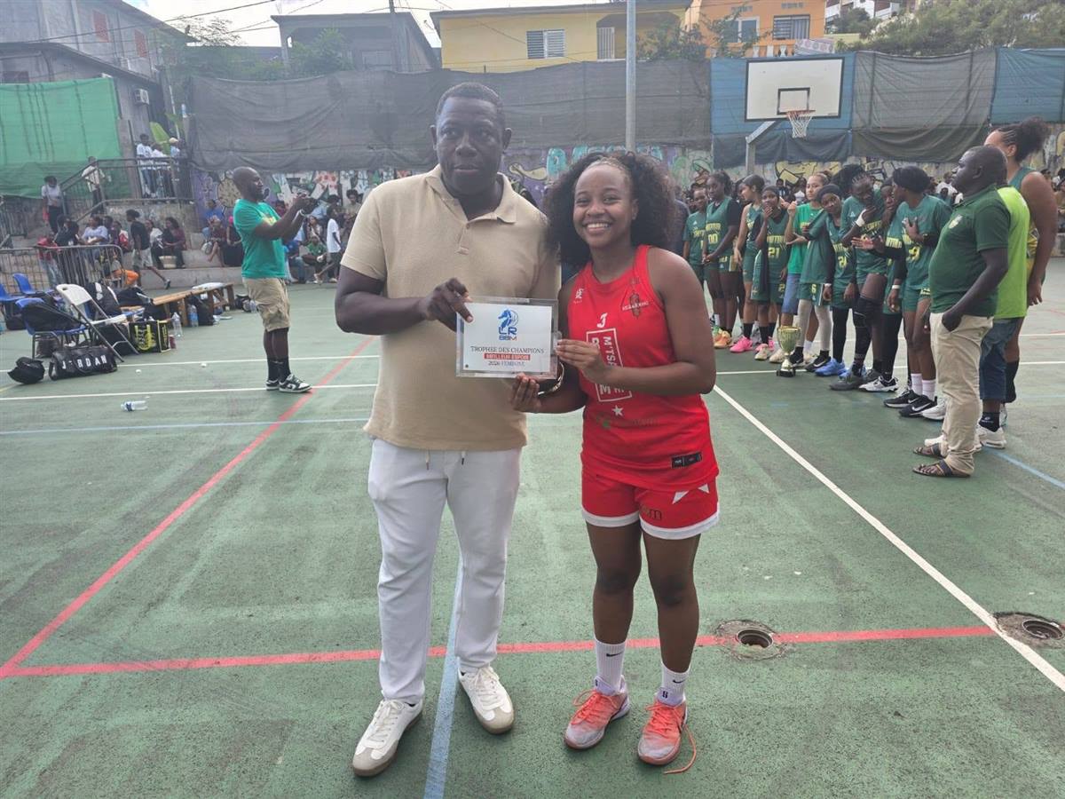 Le trophée du meilleur espoir féminin 2026 est remis à une joueuse du BCM